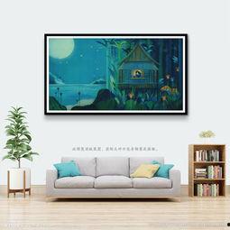 小孩剃头背景墙图片